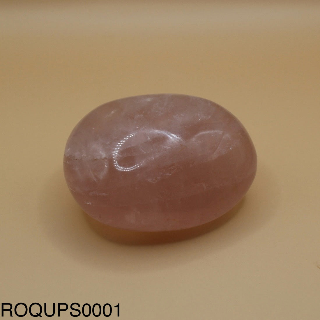 Rose Quartz Palm Stone