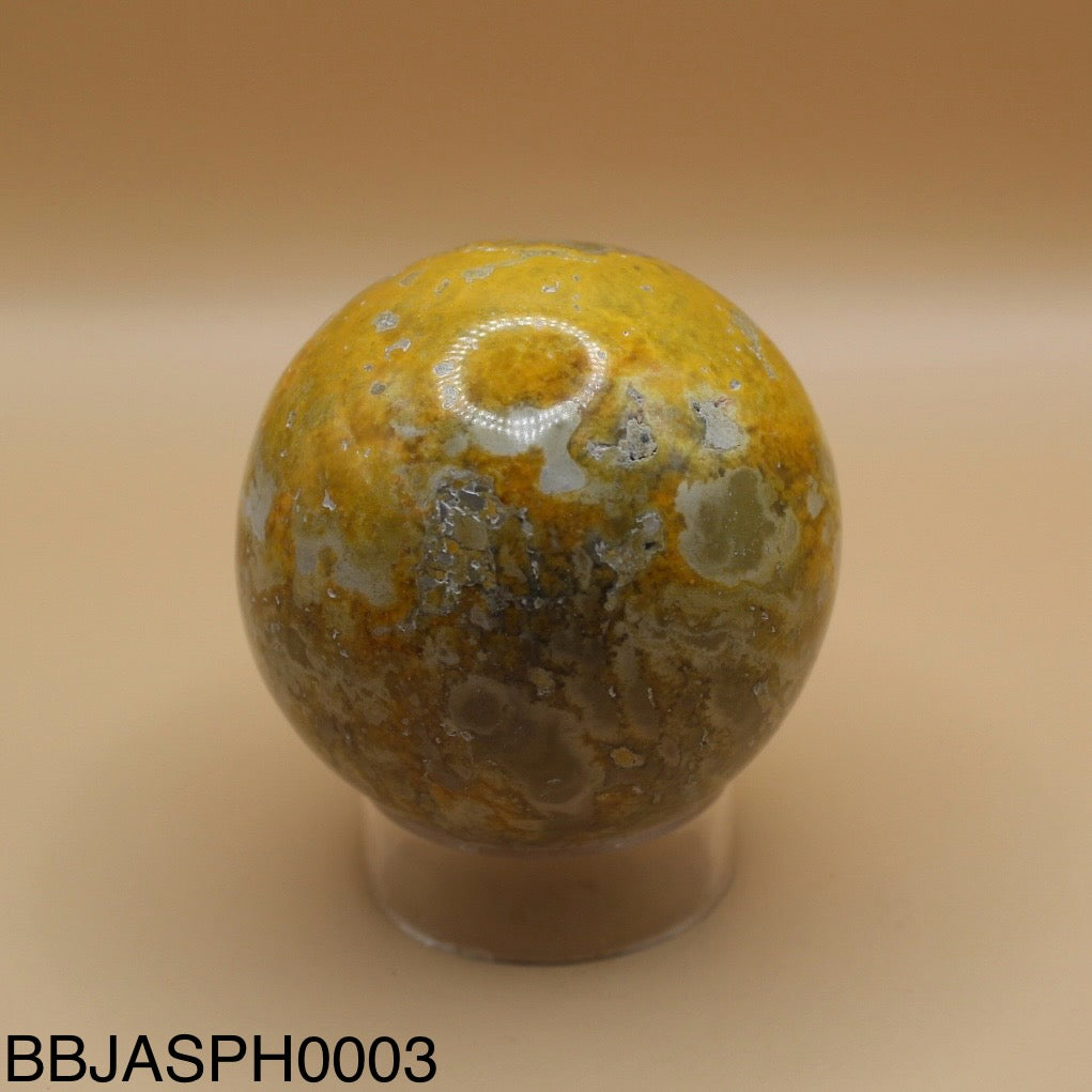 Bumblebee Jasper Sphere