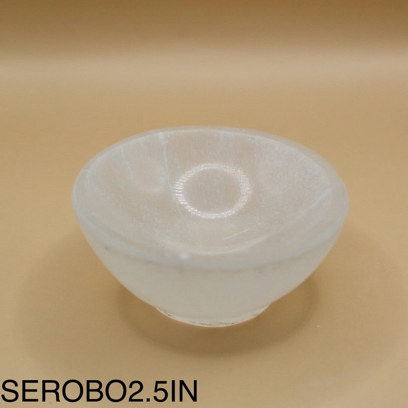 Selenite Bowl 2.5” Diameter