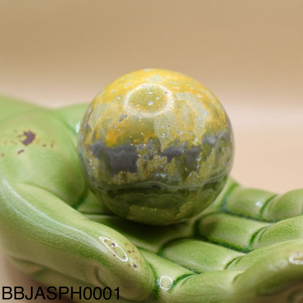 Bumblebee Jasper Sphere
