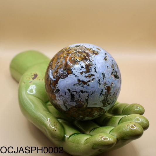 Ocean Jasper Sphere