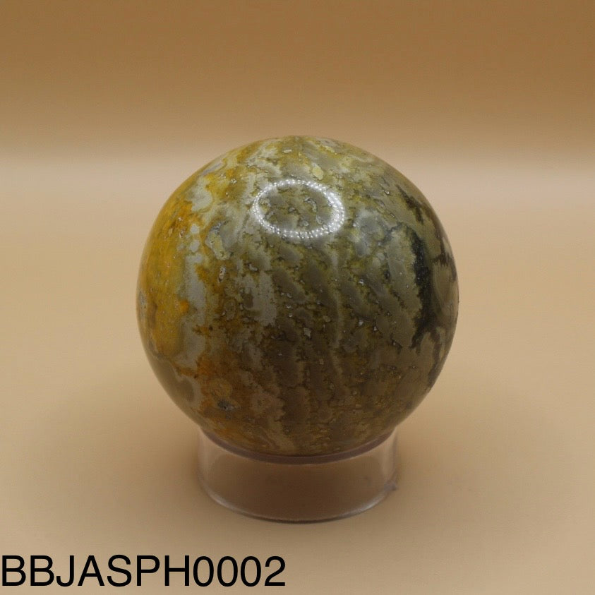 Bumblebee Jasper Sphere