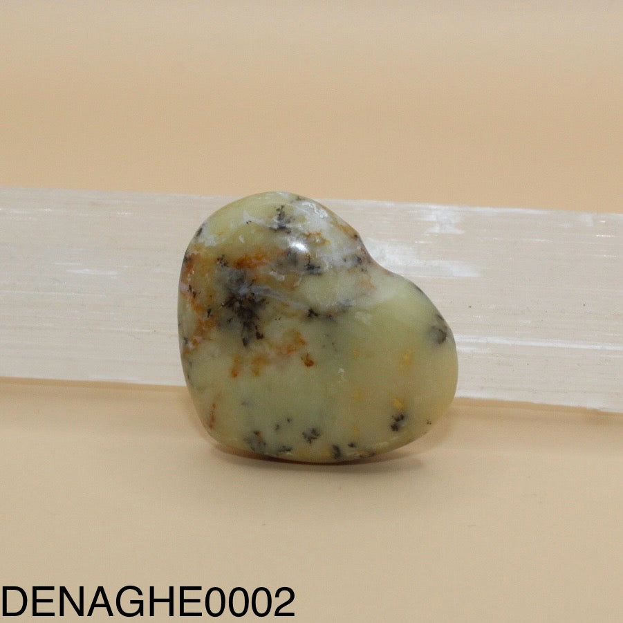 Dendritic Agate Heart